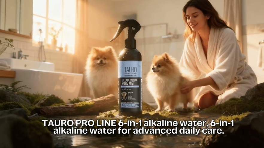 Video TAURO PRO LINE Ultra Natural Care 6in1 Pure Mist, multifunctional product for daily body care 1 l - 1