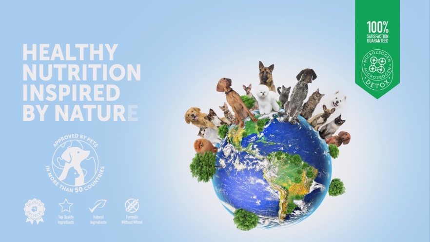 Video NATURE&#039;S PROTECTION dry food for young cats after sterilisation with poultry and krill 400 g - 1